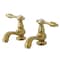 Kingston Brass KS1102TAL Basin Tap Faucet W/ Lever Handle, Polished Brass KS1102TAL - alternate 1